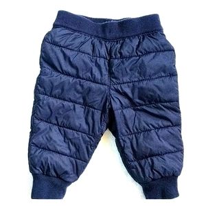 Gap Navy snow pants 6-12m